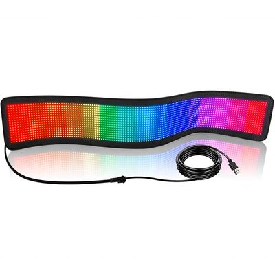 플렉서블 LED 보드 디스플레이 스크린을 위한 스마트폰 앱 제어 수질성 LED 모듈