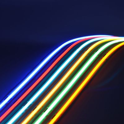 RGBCW RGBW RGB COB 실리콘 주소형 LED 스트립 라이트 코브 스트립
