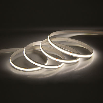 커터블 COB LED 스트립 라이트 키트 24v 50000 시간 수명 및 다채로운 흰색