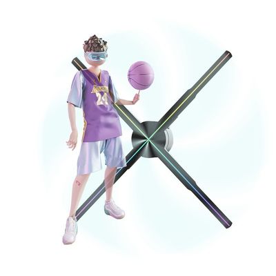 혁명적인 3D 홀로그램 기술 42cm-62cm 홀로그램 프로젝터 10ms 응답 시간