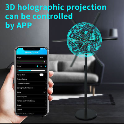 고해상도 115cm 3d 홀로그램 홀로그램 LED 팬