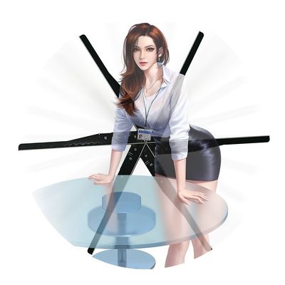 3D 홀로그램 디스플레이와 야외 광고 및 10ms 응답 시간 홀로그램 팬