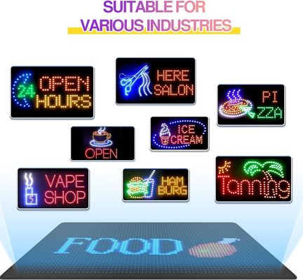ODM 자동차 및 차량의 유연한 스크롤 메시지 디스플레이용 휴대용 RGB LED 매트릭스 패널