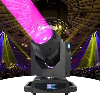 LED 이동 헤드 라이트 Gobo 프로젝터 Dmx 230w LED 빔 스팟 라이트 Rgb LED 링