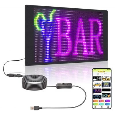 800-1100 cd/m2 밝기 자동차 광고 매트릭스 모듈 스크린용 유연 LED 패널