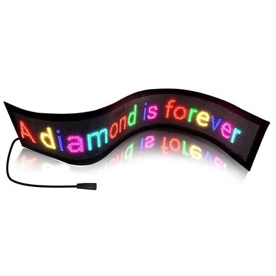 밝기 800-1100 cd/m2 소화 USB 풀 컬러 스크롤 LED 패널