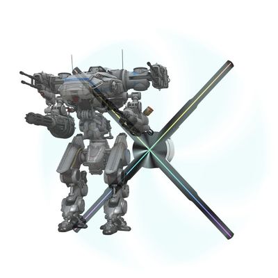 입력 전압 100-240W/AC 50/60HZ 홀로그램 터치 스크린 3D 홀로그램 프로젝터