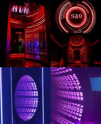 인피니티 미러 3D LED 홀로그램 팬으로 광고 전략을 혁신하세요
