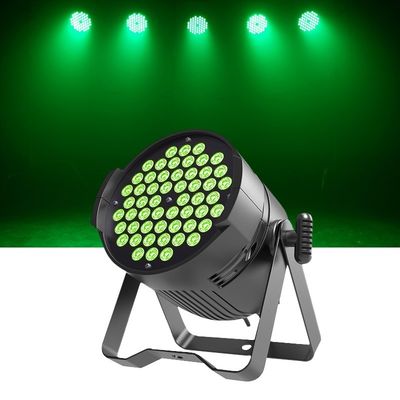 54x3w Rgbw LED 스테이지 라이트 개인 모델 Dmx 세탁 3in1 PAR 라이트 알루미늄 결혼식