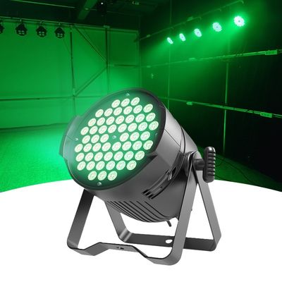 불빛 무대 불빛 디스코 바 파티 생일 결혼식 54x3w RGBW DMX512 Dj