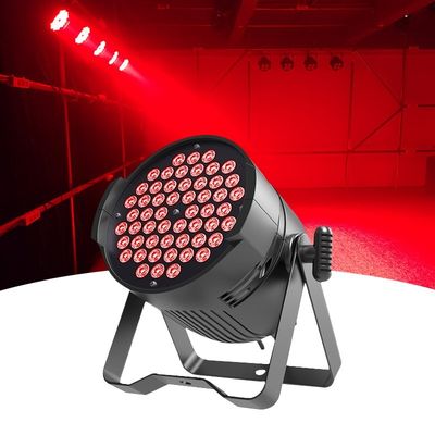 전문 무대 조명 54 * 3w LED PAR 라이트 DMX 제어 및 사운드 활성화