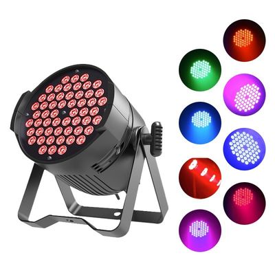 100-240V / 50-60HZ LED PAR 라이트와 리모컨 Dmx512 결혼식 스테이지 효과
