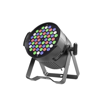 54pcs*3W Led Par는 RGB/RGBW 색상 혼합 및 DMX 제어로 스테이지 조명을 올릴 수 있습니다.