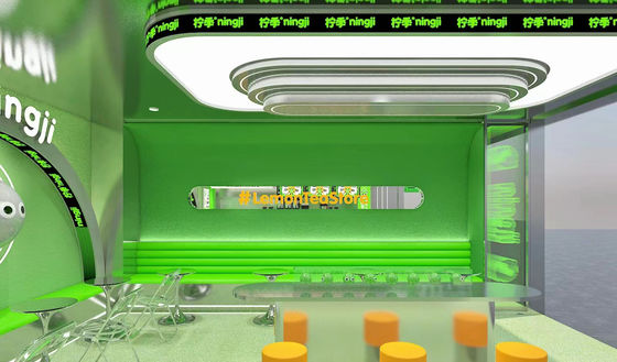 미러 인피니티 미러 3D LED 아크릴 글자와 홀로그램 3D 효과