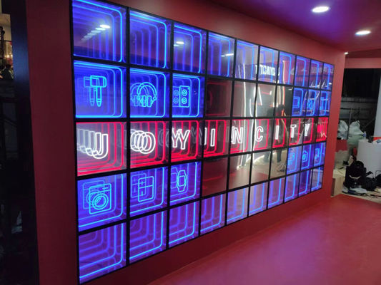 50 C 작동 시간 300000 시간 나이트 클럽 바용 홀로그램 3D LED 댄스 플로어