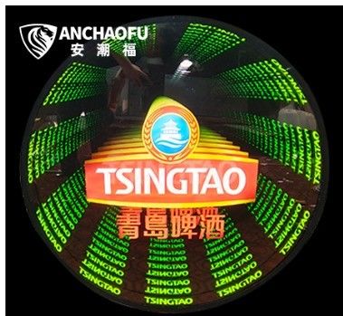 침실 장식 섬세한 아트 데코 벽표 LED 무한도 거울